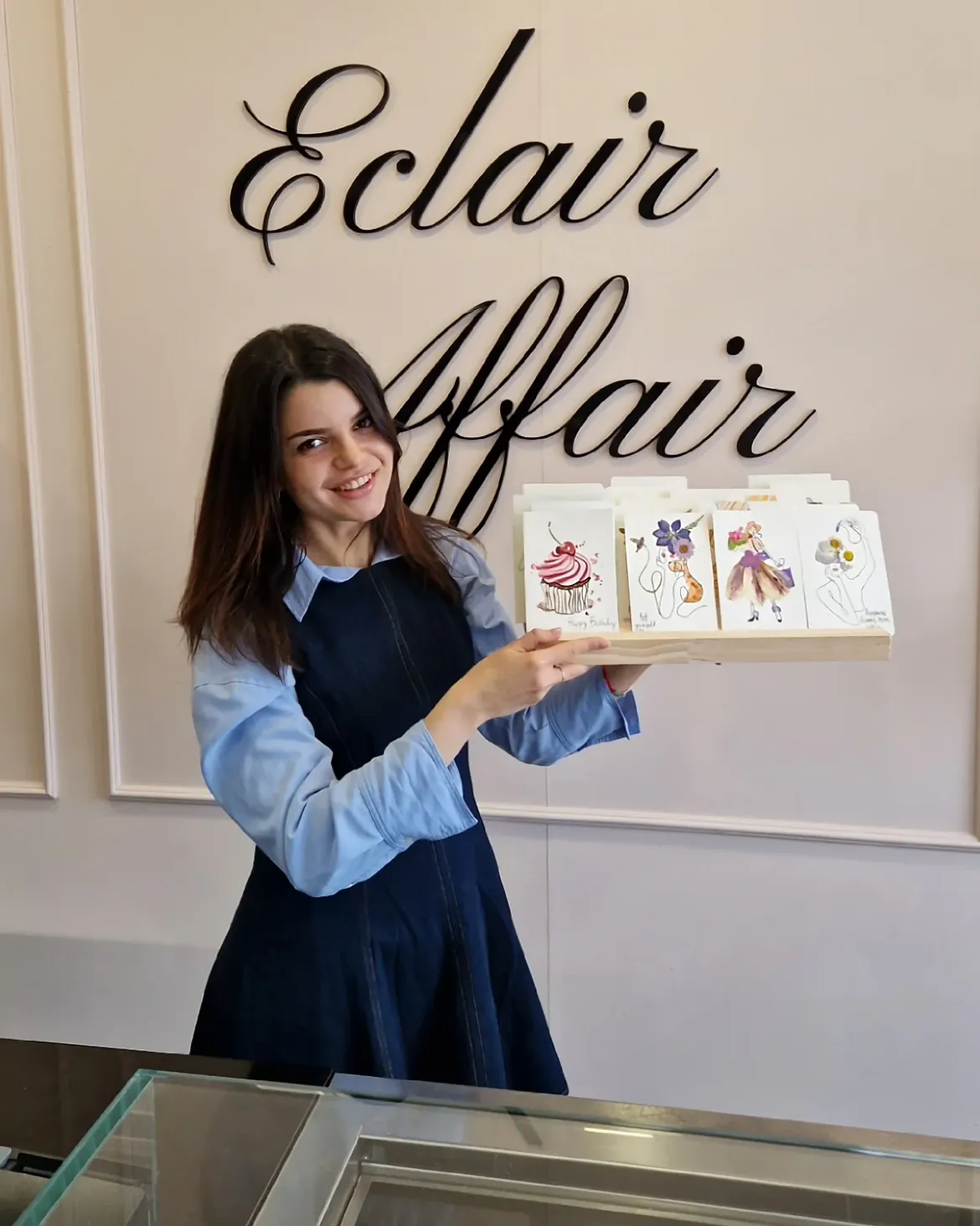 Sunshine Artcrafts greeting cards at Éclair Affair